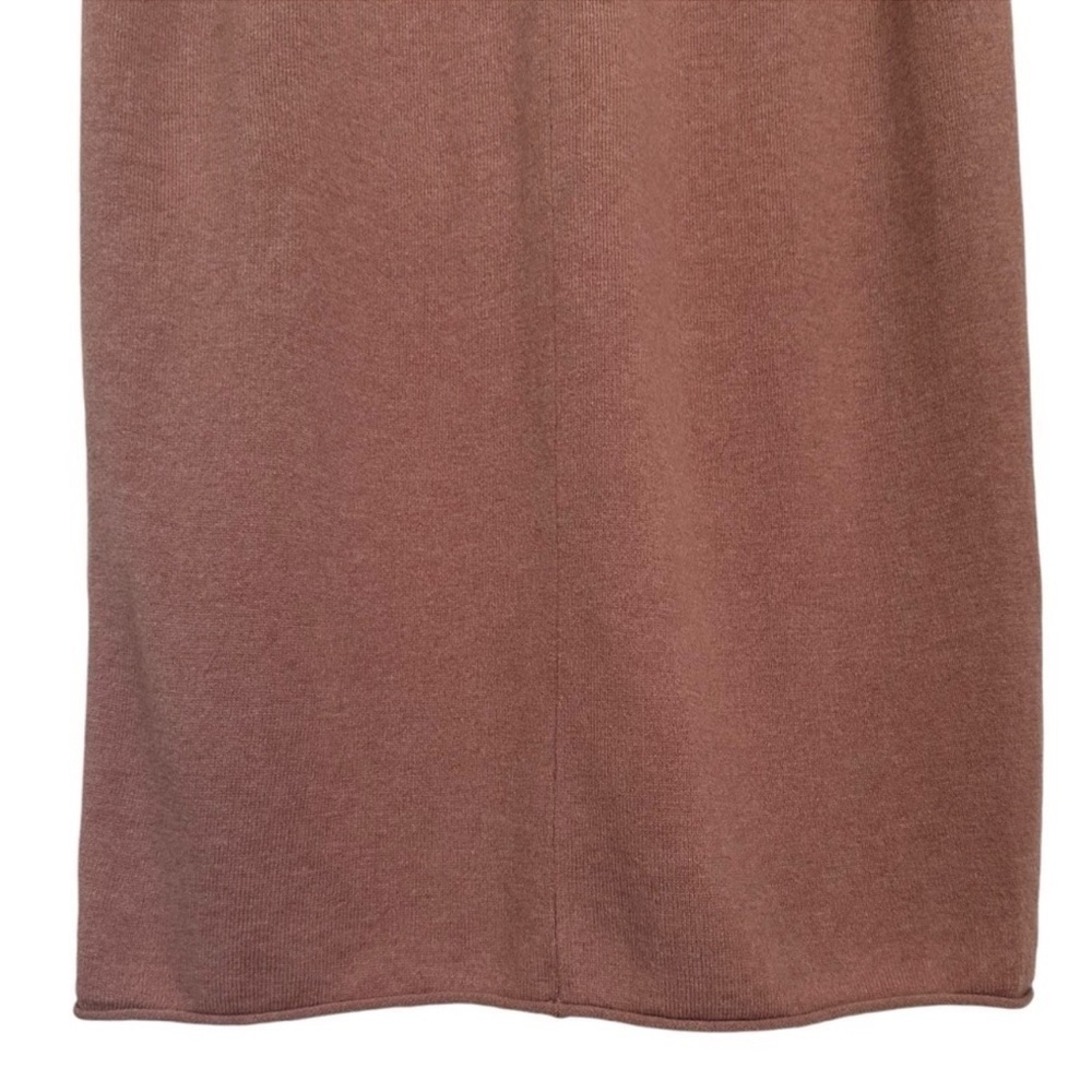 HATCH THE LOU DRESS ROSEWOOD CASHMERE BLEND SWEATER DRESS SIZE P - Picture 9 of 14